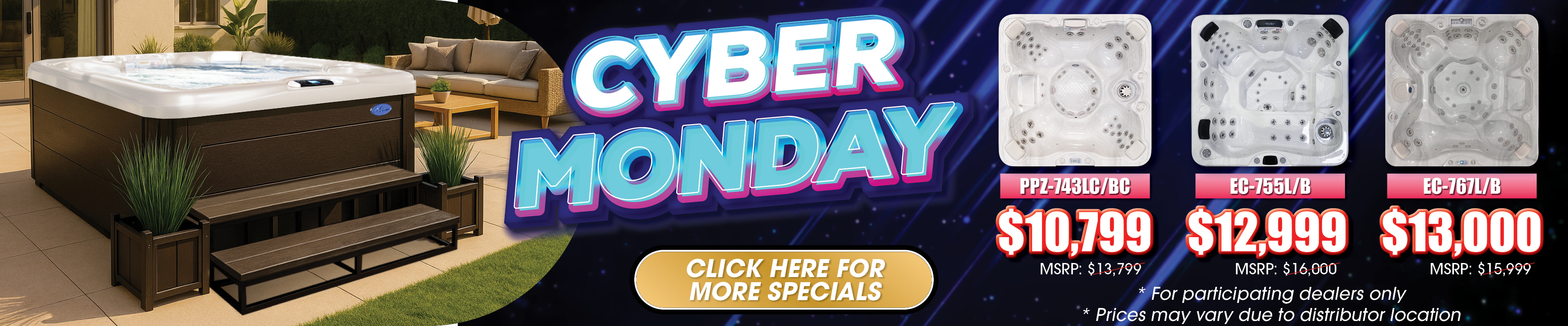 Calspas hot tub being used in a family setting - Spokane Valley