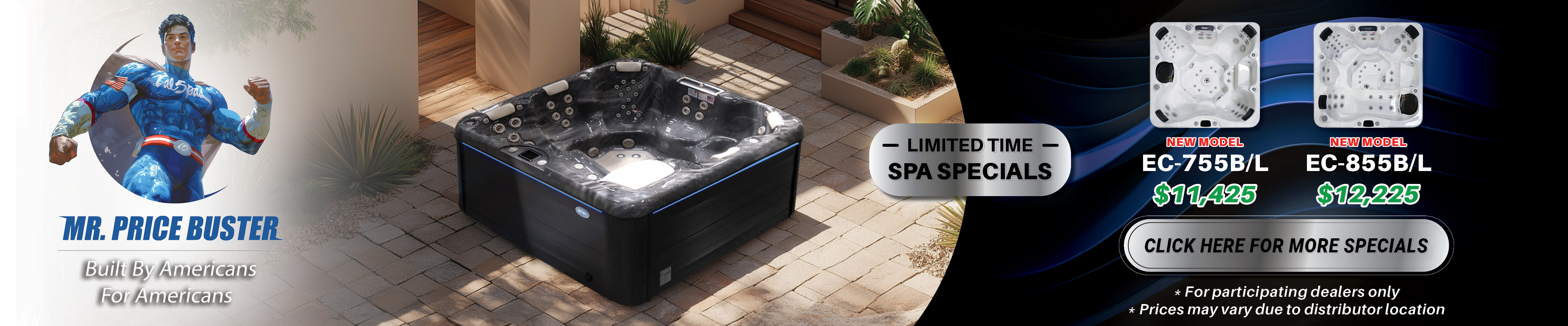 Calspas hot tub being used in a family setting - Spokane Valley