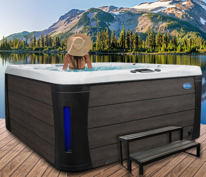 Calspas hot tub being used in a family setting - hot tubs spas for sale Spokane Valley